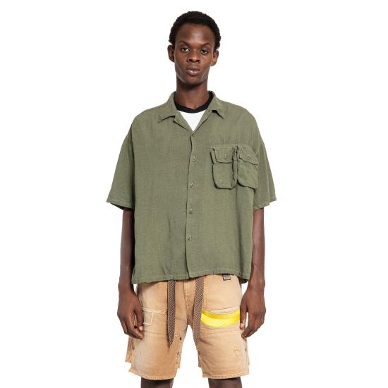  캐피탈 반팔 셔츠 EK702SSKHAKI Green