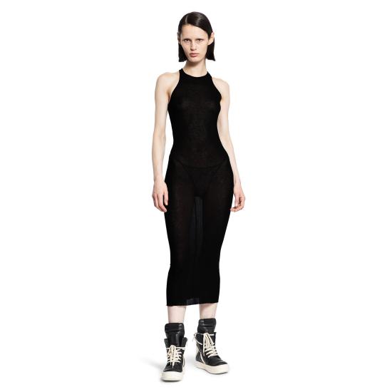  릭 오웬스 롱 원피스 RP02D3549RC09 Black