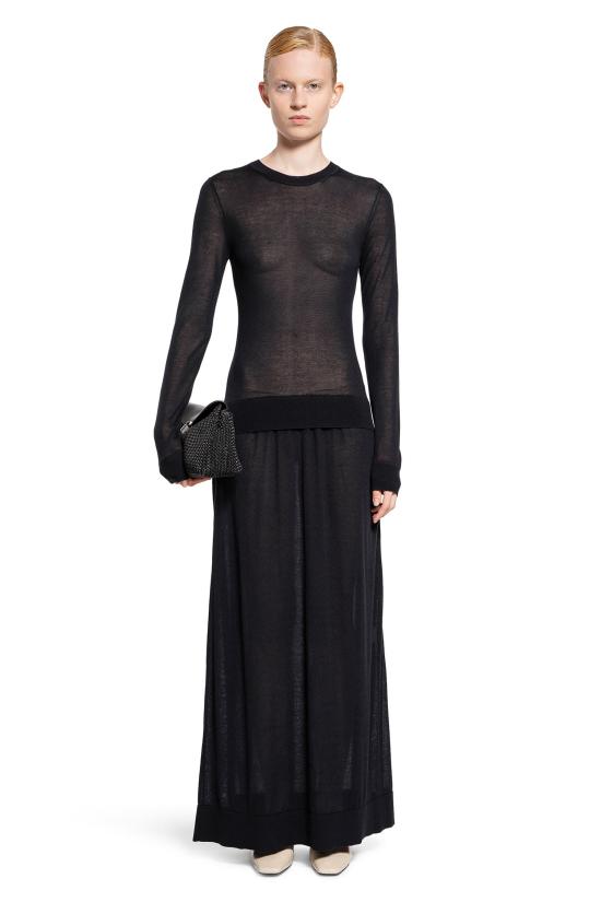  토템 롱 원피스 252WRD0175YA0151001 Black - TOTEME