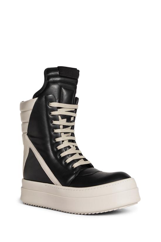  릭 오웬스 슈즈 RR02D6855LCO988 Black White - RICK OWENS