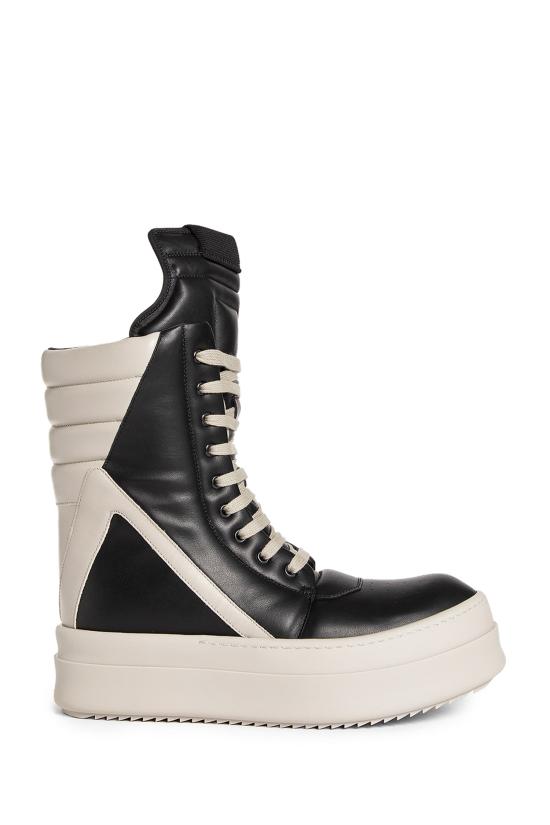  릭 오웬스 슈즈 RR02D6855LCO988 Black White - RICK OWENS