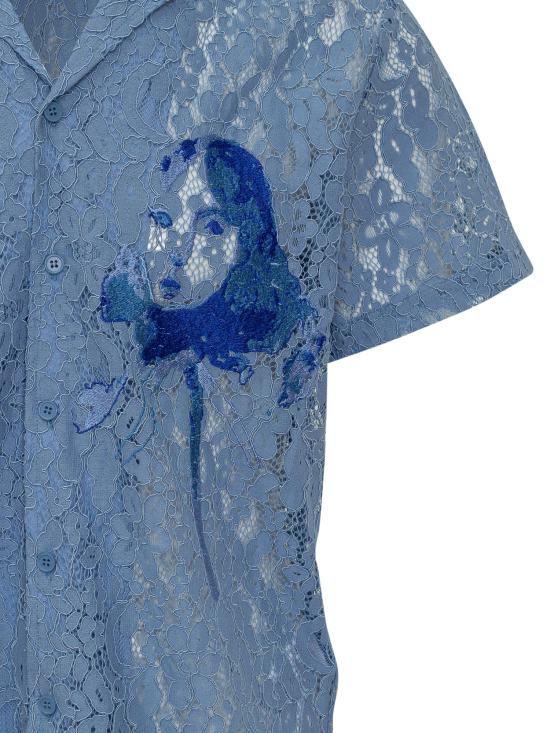 25SS 키드슈퍼 반팔 셔츠 SS25SST07 BLUE - KIDSUPER