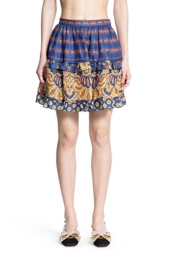  발렌티노 가라바니 숏 스커트 6B3RACG1950QPL Multicolor - VALENTINO GARAVANI