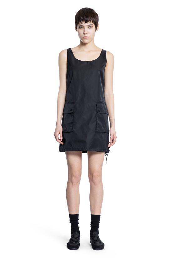  프라다 숏 원피스 2307321WQ8F0002 Black - PRADA