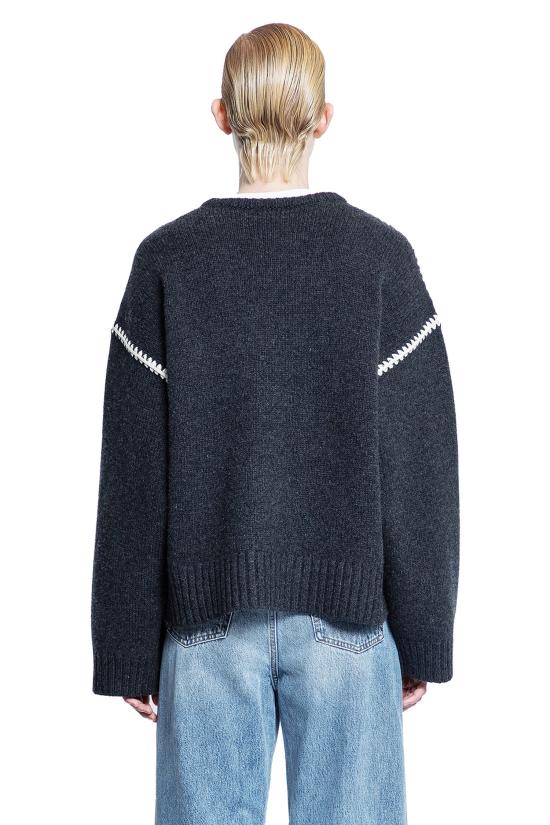  토템 셔츠 241WRT1025YA0004074 Grey - TOTEME