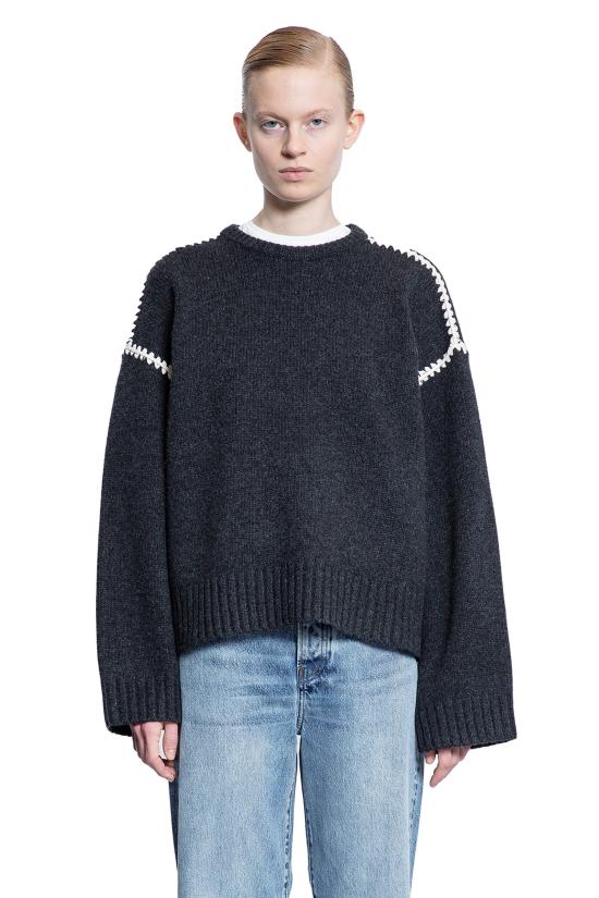  토템 셔츠 241WRT1025YA0004074 Grey - TOTEME