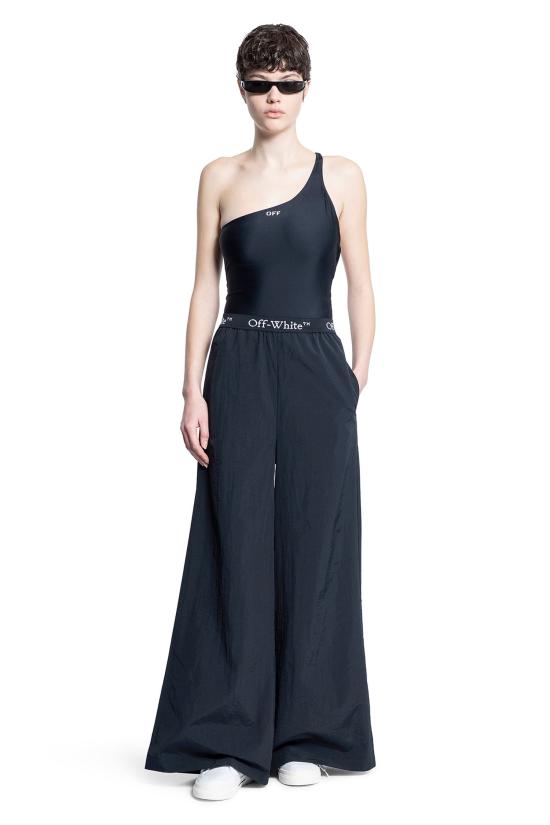  오프화이트 팬츠 OWVI016S25FAB0011000 Black - OFF WHITE