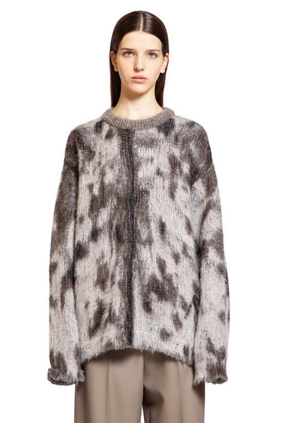  디 아티코 블라우스 250WCK00115KAC001AA084 Grey - THE ATTICO