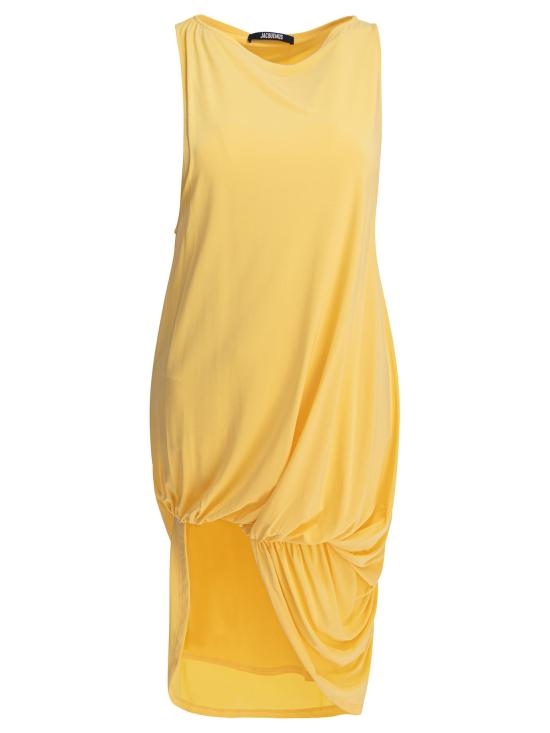 25SS 자크뮈스 미디 원피스 251DR2422381250 Yellow