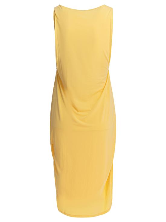 25SS 자크뮈스 미디 원피스 251DR2422381250 Yellow - JACQUEMUS