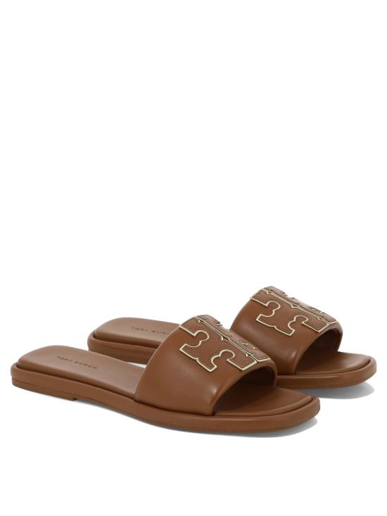 25SS 토리버치 뮬/슬리퍼 79985202 Brown - TORY BURCH