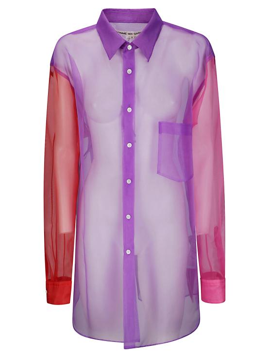 25SS 꼼데가르송 셔츠 GOB010S25 1 PURPLE