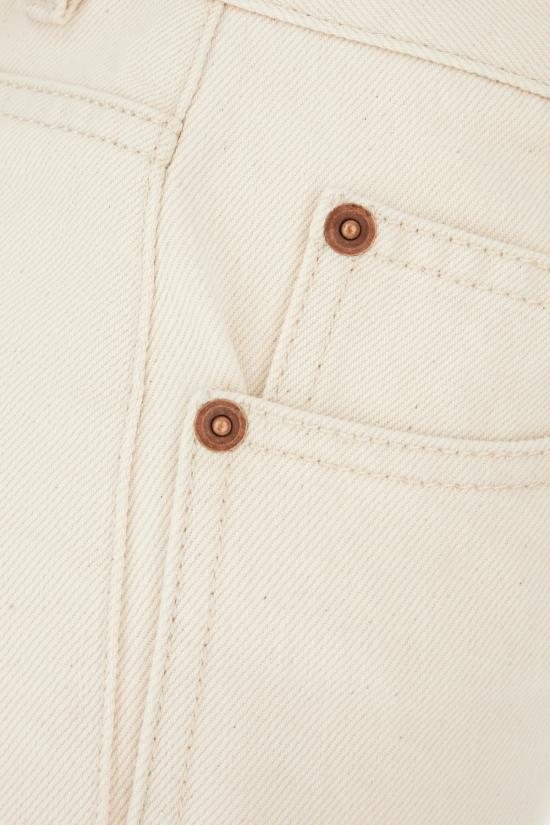 25SS 생로랑 데님 팬츠 823599Y30UA9100 ALMOND MILK DOM - SAINT LAURENT