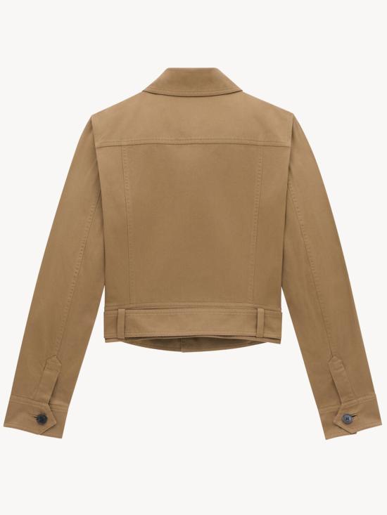 25SS 생로랑 자켓 818404Y04VY2100 BEIGE FONCE DOM - SAINT LAURENT