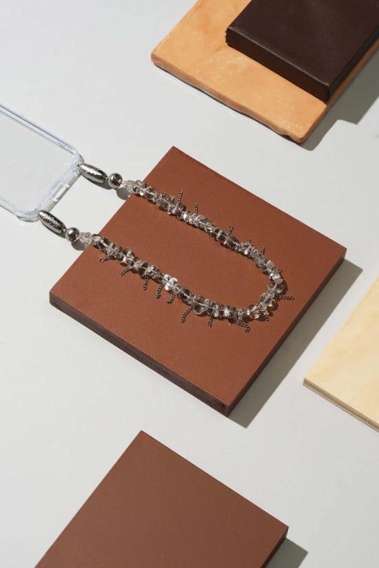  Ossa 하이테크 오사 스톤 프린지 손목띠 투명 - OTHER BRANDS