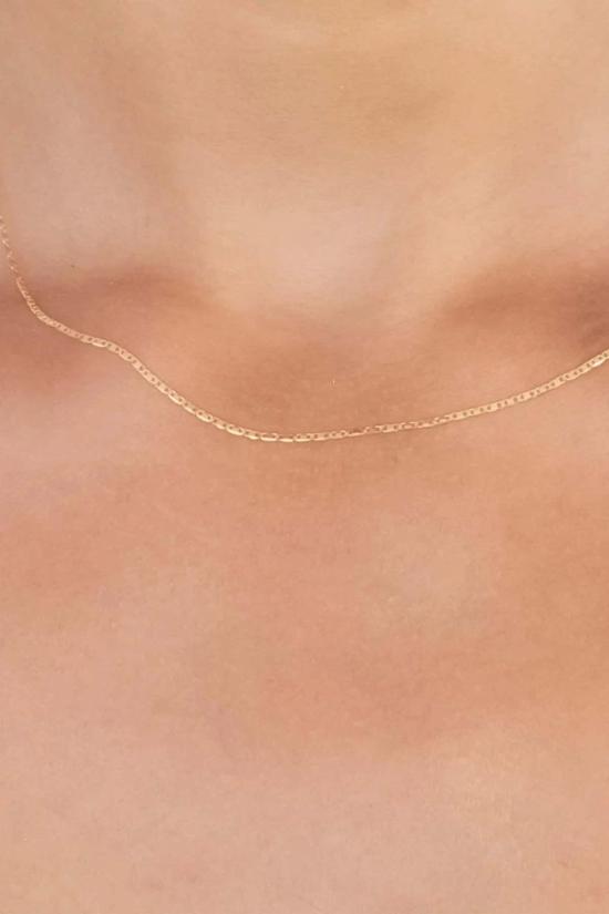  로렌 스튜어트 목걸이/팬던트 베이비 솔 발렌티노 목걸이 10kt 옐로우 골드 - LOREN STEWART