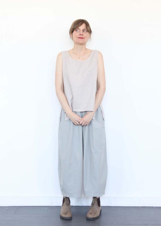  일레븐 스티치 민소매 티셔츠 게일스 탱크 클라우드 - ELEVEN STITCH