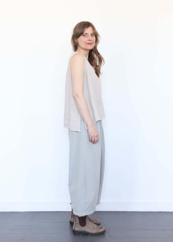  일레븐 스티치 민소매 티셔츠 게일스 탱크 클라우드 - ELEVEN STITCH