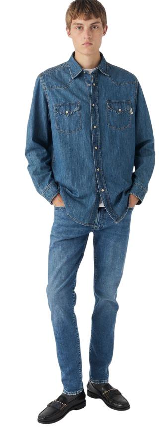  로이로져스 데님 팬츠 RRU110CE08 999 BLU BLUE - ROY ROGER'S