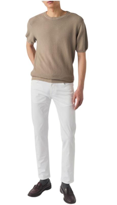  로이로져스 스포츠웨어 RRU089P415 C0014 BIANCO WHITE - ROY ROGER'S