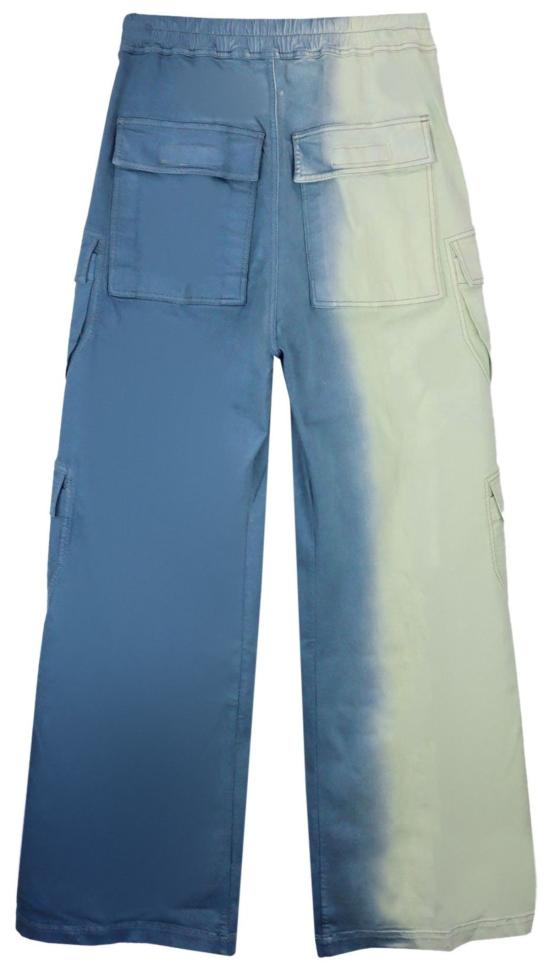  릭 오웬스 데님 팬츠 Drkshdw By Rick Owens 더블 카고 점보 벨라스  치약 디그레이드 - RICK OWENS