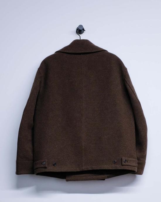  르메르 트렌치 코트 디스패치 피코트 브라운 - LEMAIRE