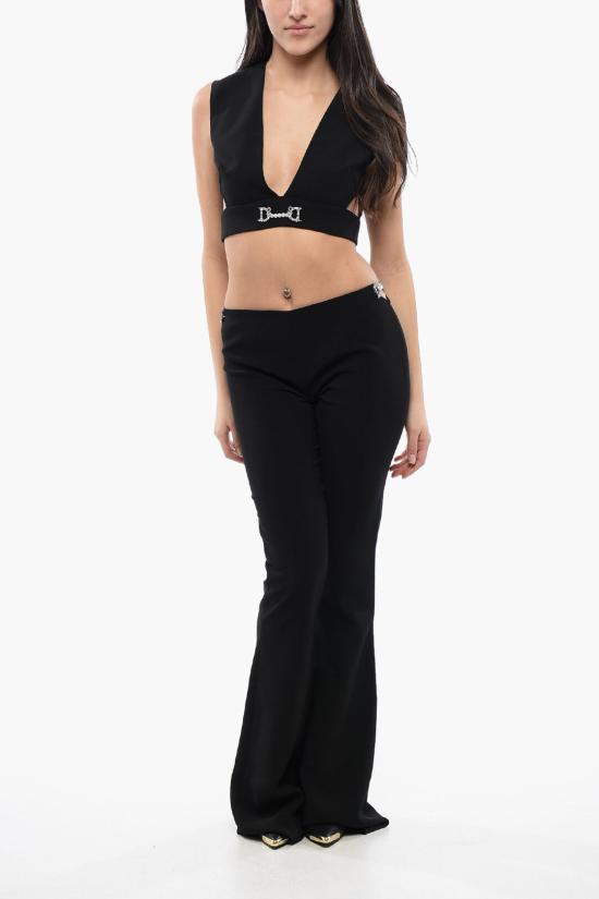  디스퀘어드2 스트레이트 팬츠 S72KA1237 S60567 900 Black - DSQUARED2