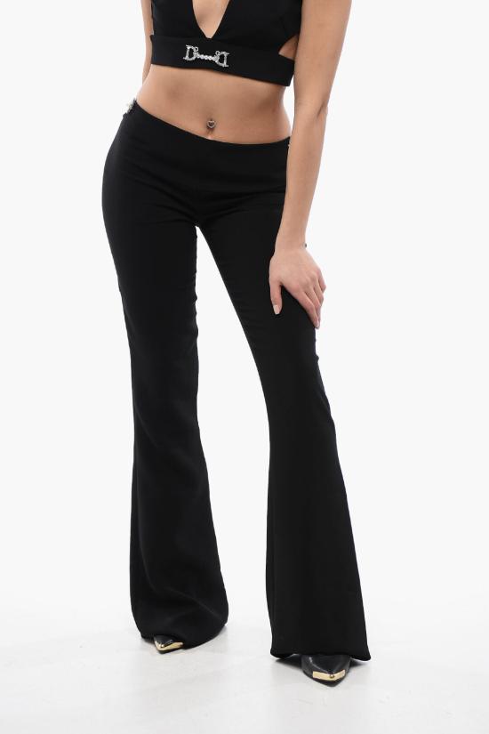  디스퀘어드2 스트레이트 팬츠 S72KA1237 S60567 900 Black