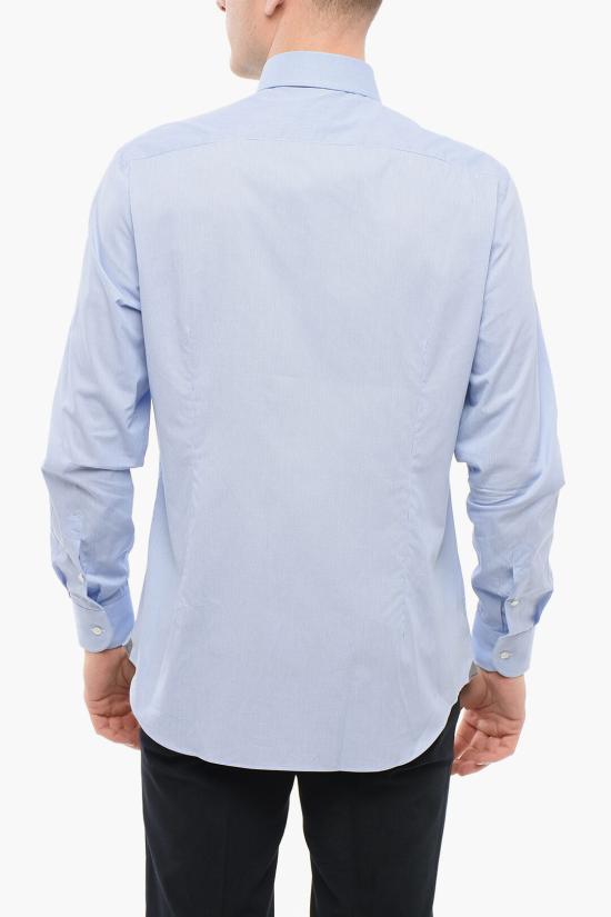  꼬르넬리아니 긴팔 셔츠 94P102 2281749 003 Blue - CORNELIANI