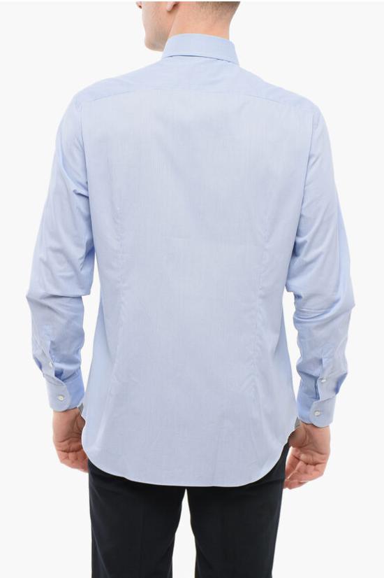  꼬르넬리아니 긴팔 셔츠 94P102 2281749 003 Blue - CORNELIANI