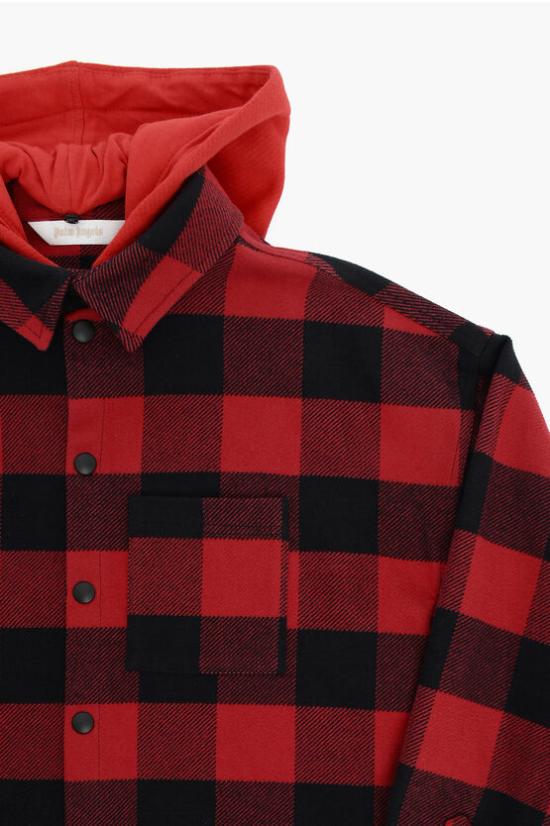  [키즈] 팜앤젤스 캐주얼 자켓 PBGA002F22FAB0012510 Nero Rosso - PALM ANGELS