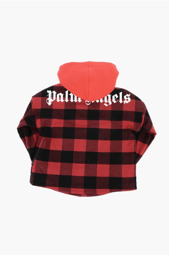  [키즈] 팜앤젤스 캐주얼 자켓 PBGA002F22FAB0012510 Nero Rosso - PALM ANGELS