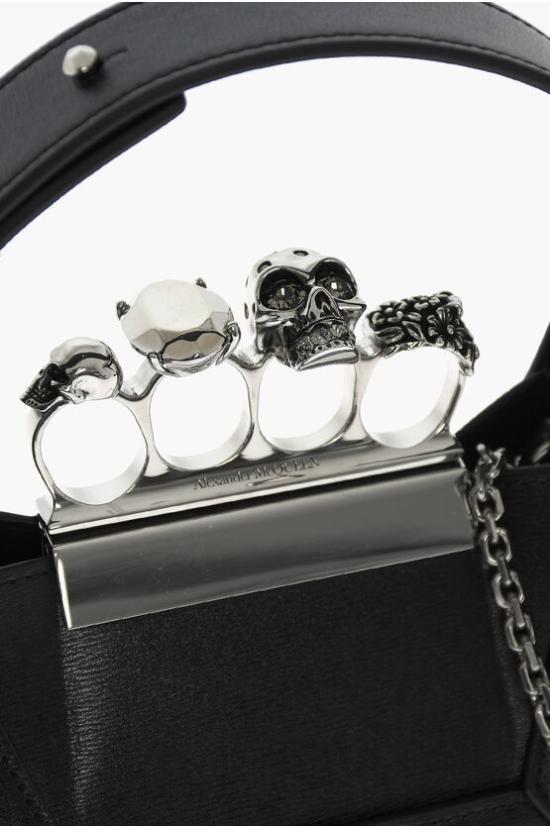  알렉산더 맥퀸 토트백 731136 DYTAB 1000 Black - ALEXANDER MCQUEEN