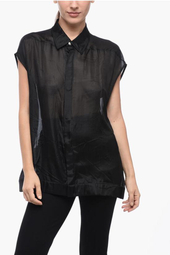  릭 오웬스 블라우스 RP01D2243SH09 Black