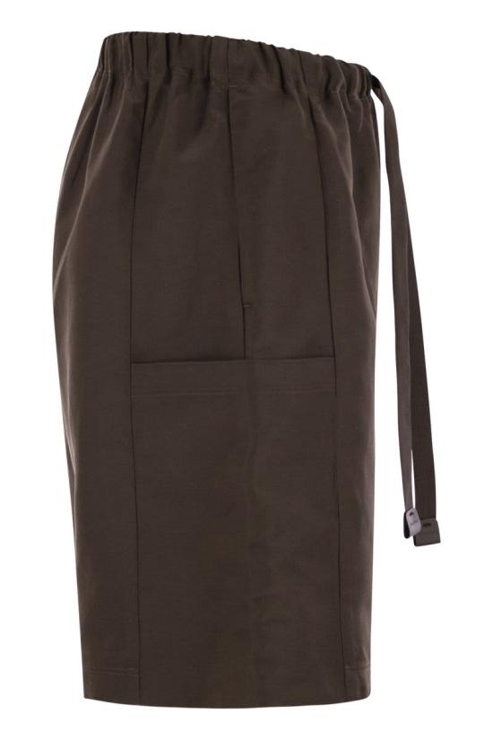 25SS 막스마라 숏팬츠 2511141029600 BROWN - MAX MARA