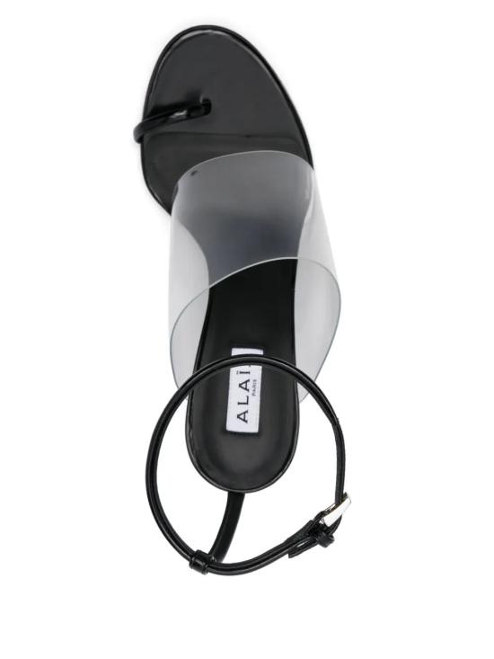 25SS 알라이아 샌들 AA3S116CK299 999 NOIR - ALAIA