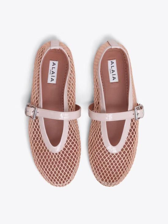 25SS 알라이아 플랫 슈즈 AA3A029TK007 NUDECLAIR - ALAIA