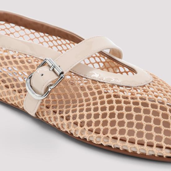 25SS 알라이아 플랫 슈즈 AA3A029TK007 NUDECLAIR - ALAIA