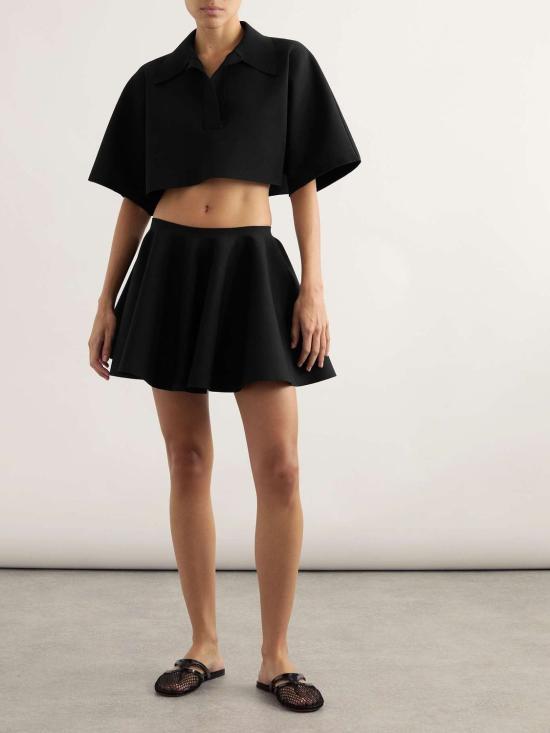 25SS 알라이아 반팔 티셔츠 AA9H1188K034A 995 - ALAIA