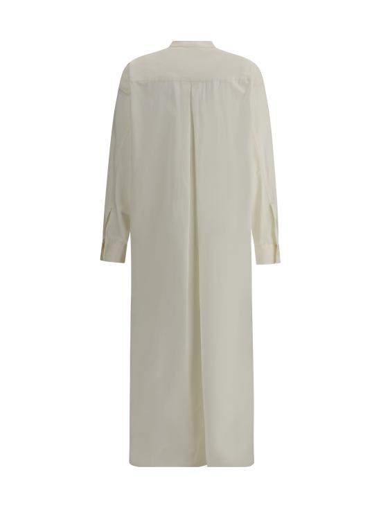 25SS 질샌더 롱 원피스 J40CT0197J45292 106 CREAM - JIL SANDER