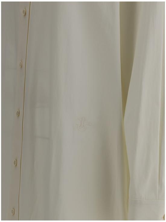 25SS 질샌더 롱 원피스 J40CT0197J45292 106 CREAM - JIL SANDER
