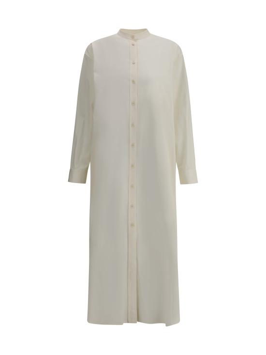 25SS 질샌더 롱 원피스 J40CT0197J45292 106 CREAM