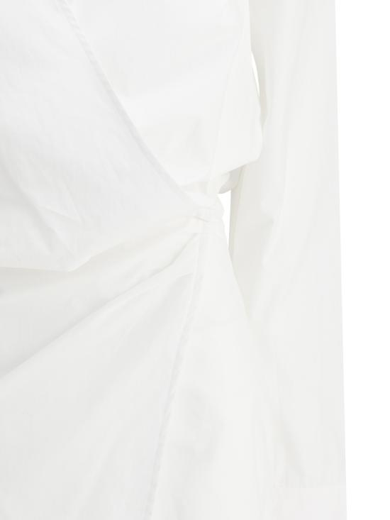 25SS 디 아티코 숏 원피스 250WCA00394CCC052AA 001 WHITE - THE ATTICO