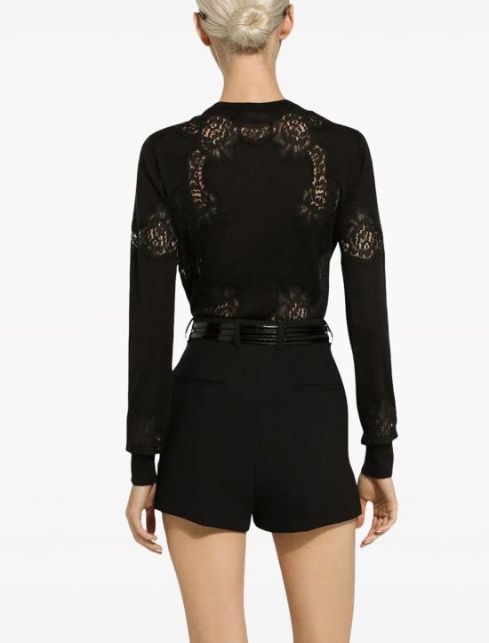 24FW 돌체앤가바나 스웨터 FXV05TJEMO7N0000 Black - DOLCE & GABBANA