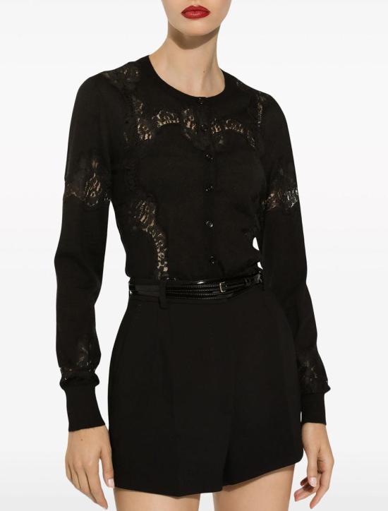 24FW 돌체앤가바나 스웨터 FXV05TJEMO7N0000 Black - DOLCE & GABBANA