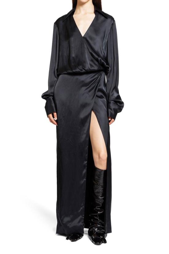 25SS 디 아티코 롱 원피스 250WCW00211VVV088AA 100 Black