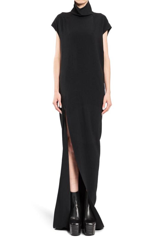 25SS 릭 오웬스 롱 원피스 RP02D3503HY 09 Black