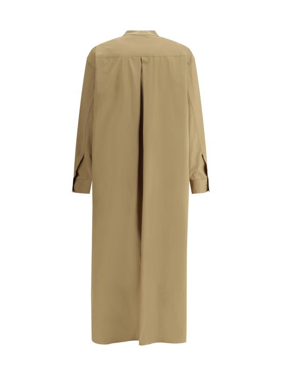 25SS 질샌더 롱 원피스 J40CT0197J45292 235 BEIGE - JIL SANDER