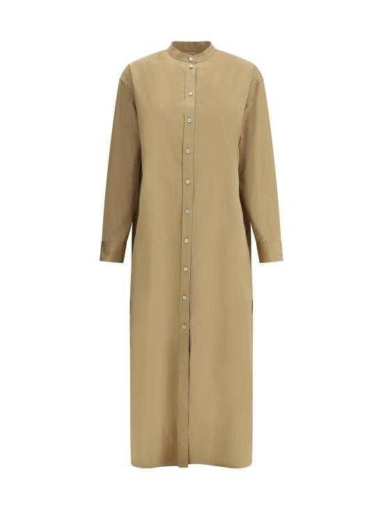 25SS 질샌더 롱 원피스 J40CT0197J45292 235 BEIGE