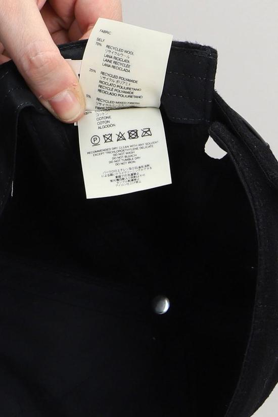 25SS 피어오브갓 모자 416296 FGE270 8040WOO Black - FEAR OF GOD